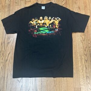 WWE Black Graphic T-Shirt